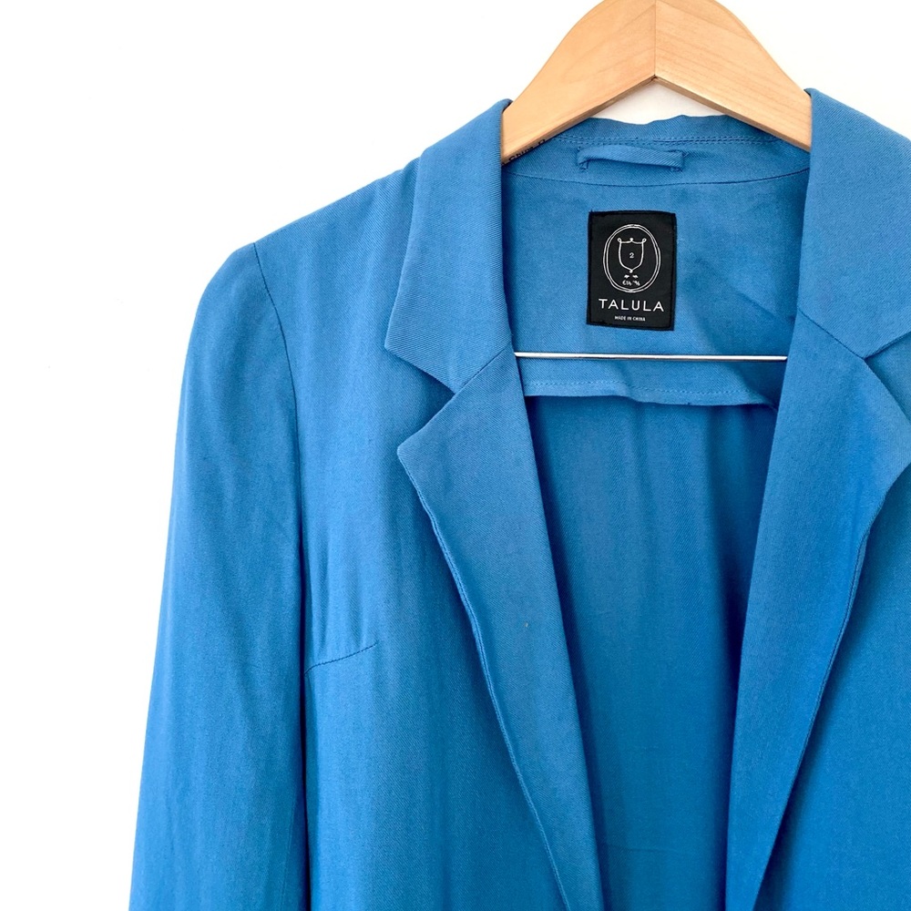 Talula Aritzia Blue Blazer